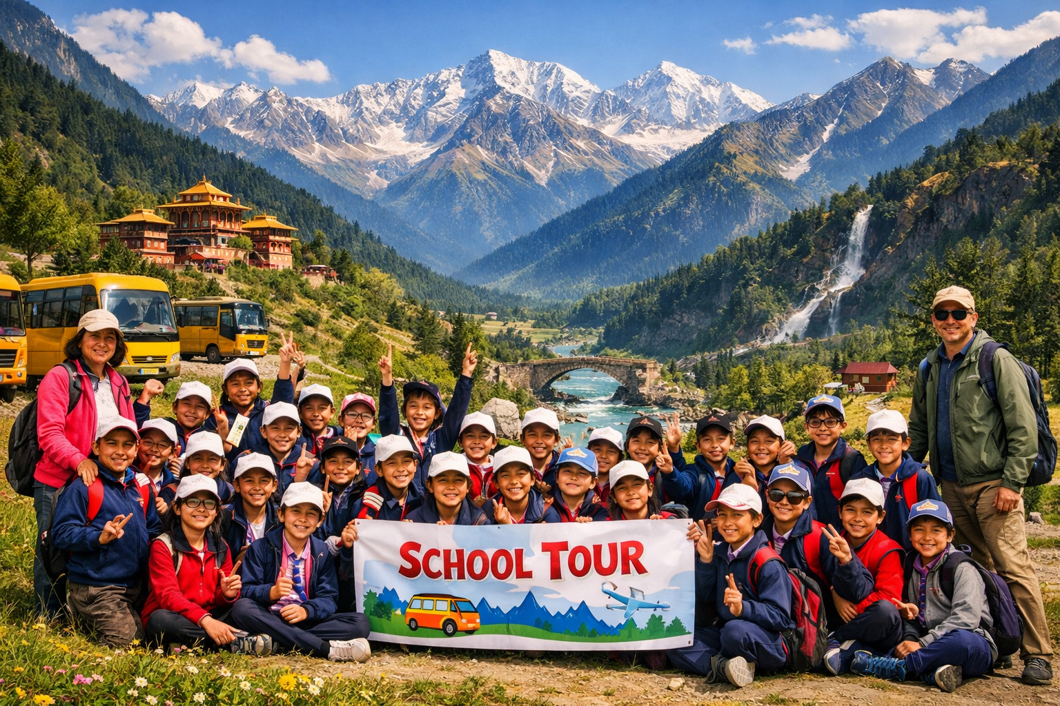 School Trip with quick ride cabs